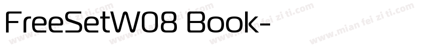 FreeSetW08 Book字体转换